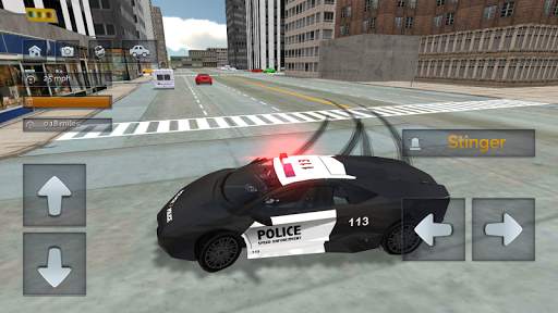 Cop Car Police Chase Driving screenshot 3