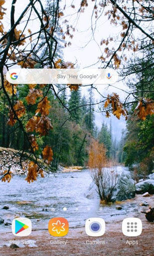 Autumn River Live Wallpaper screenshot 2
