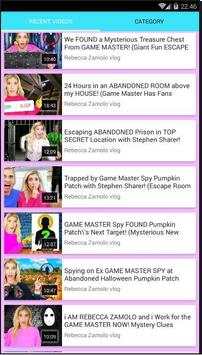 Rebecca Zamolo vlog full screenshot 2