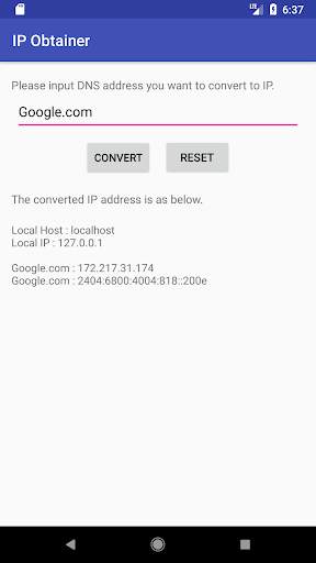 URL Converter - Domain name to IP. screenshot 2
