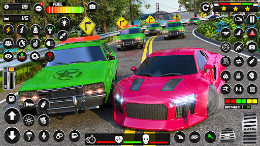 Army Vehicle Chase Car Games screenshot 3
