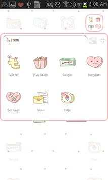LOVE go launcher theme screenshot 3