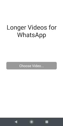 Longer Videos for WhatsApp screenshot 1