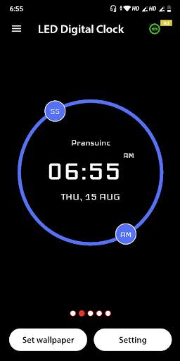 LED Digital Clock स्क्रीनशॉट 2