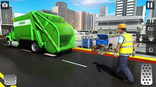 City Trash Truck Simulator: Dump Truck Games screenshot 2