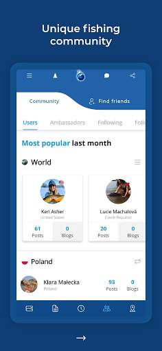 FISHSURFING - Global Free Fishing App screenshot 2