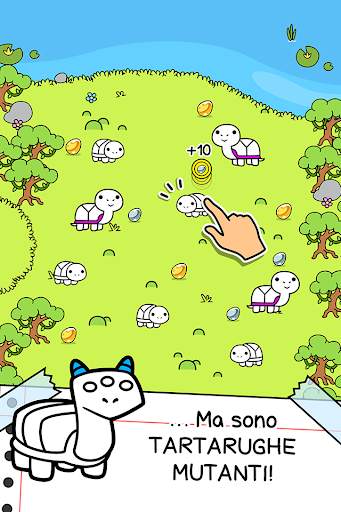Turtle Evolution Gioco Clicker screenshot 2
