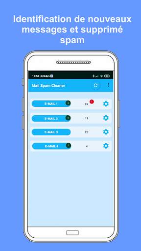 Mail Spam Cleaner - Effacer votre courrier screenshot 2