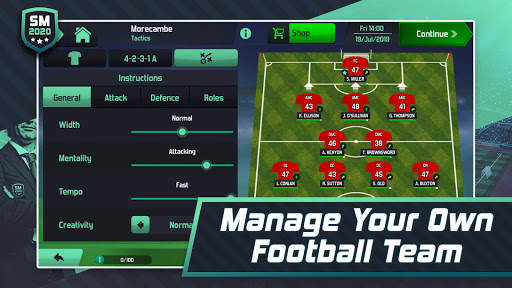 Soccer Manager 2020 screenshot 2