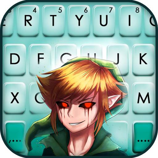 Creepy Ben Drowned Keyboard Theme 1.0