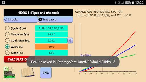 Hydraulic. Flow. Channel. Pipe screenshot 3