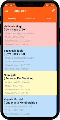 FitWay CRM screenshot 3