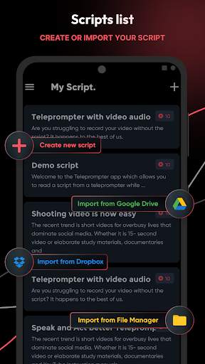 Teleprompter with Video Audio screenshot 2