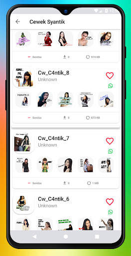 Stiker WA Lucu Bergerak Kocak screenshot 6