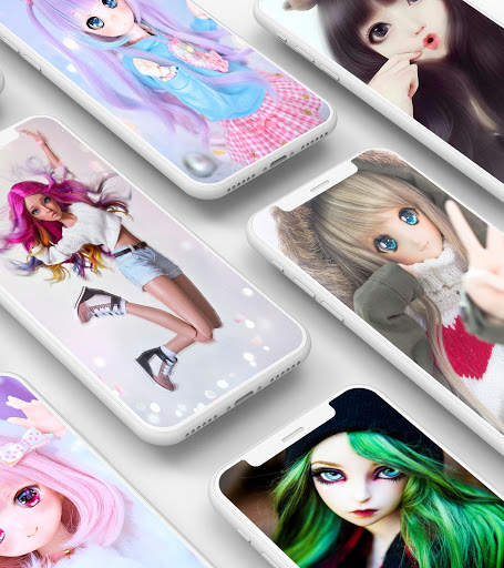 Cute Doll Wallpaper screenshot 4