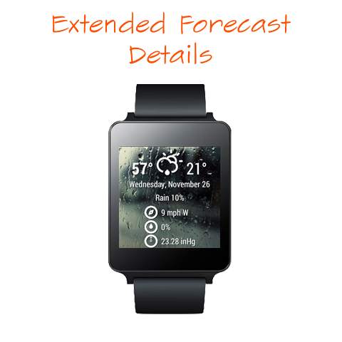 Weather Time for Wear screenshot 7