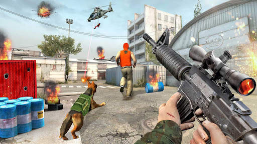 Army Commando fps shooting sim скриншот 7