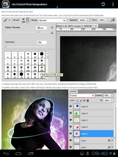 Free Tutorials For Photoshop screenshot 16