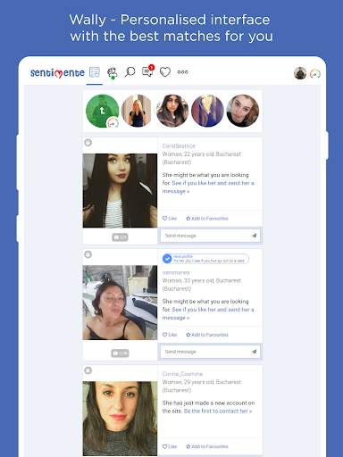 Sentimente - dating & love скриншот 11