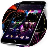 Black Neon Unicorn Theme logo