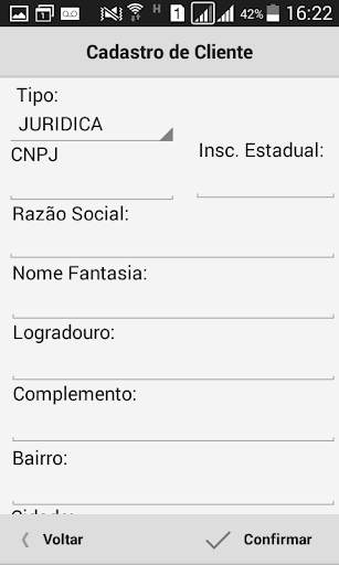 CF Mobile - Força de vendas screenshot 3