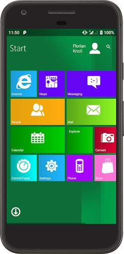 Metro UI Launcher 8.1 screenshot 1