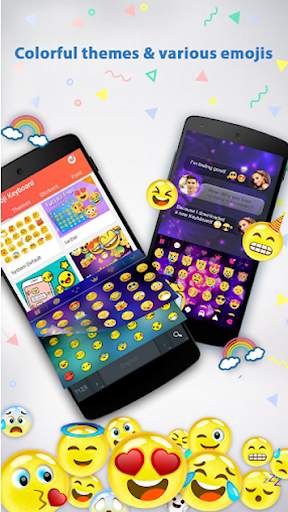 keyboard themes with emojis for android 2020 screenshot 1
