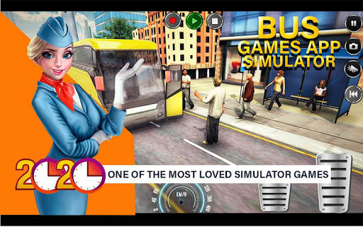 Bus Games App Simulator Driving 2020 screenshot 5