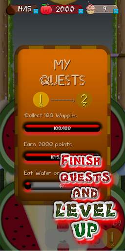 Wafer Fall - Endless Wafer Game screenshot 4
