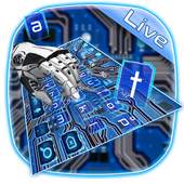 Technology Keyboard Theme 10001002