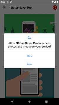 WhatsApp status saver app screenshot 4
