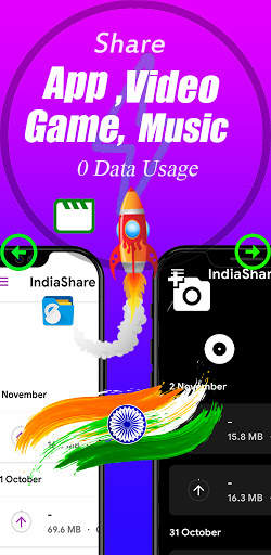 IndiaShare - Indian Shareit Apps & File Transfer screenshot 1