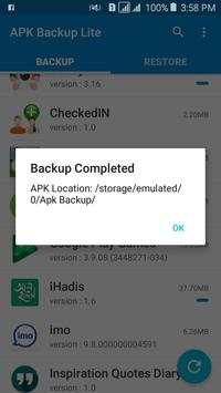 App Backup Restore Lite screenshot 3