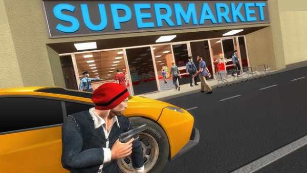 Supermarket Robbery Crime 3D 1 تصوير الشاشة