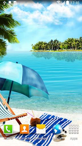 Beach Live Wallpaper screenshot 1