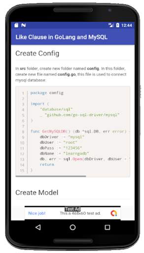 Learn GoLang and MySQL with Real Apps screenshot 6