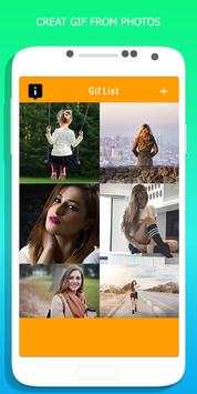 Convert Photos to Video Gif Creator & Editor screenshot 1