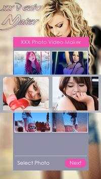XX Movie Maker Mini - XX Video Photo Maker स्क्रीनशॉट 3