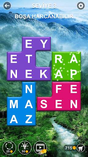 Kelime Arama Yapboz: Gizli Kelimeler Oyunu Bul screenshot 2