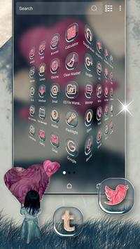 Girl Heart Launcher Theme screenshot 3