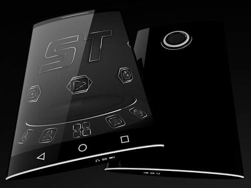 Soft Touch Black theme for Next Launcher screenshot 5