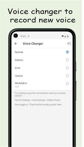 Plus PlusTel Messenger screenshot 4