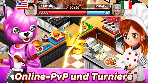 Cafe Panic: Kochspiele screenshot 1