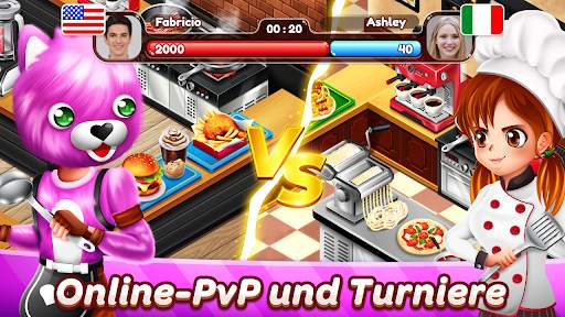 Cafe Panic: Kochspiele screenshot 1