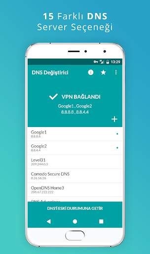 DNS Değiştirici (rootsuz) screenshot 2