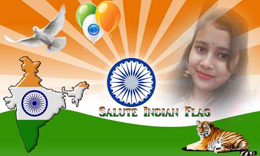 Indian Flag Photo Frames & DP Maker 3 تصوير الشاشة