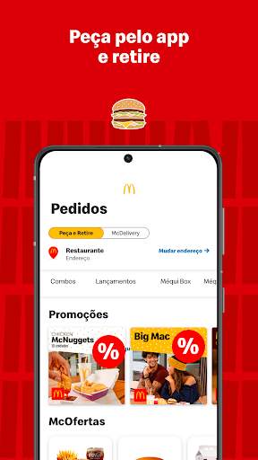 McDonald’s: Cupons e Delivery screenshot 1