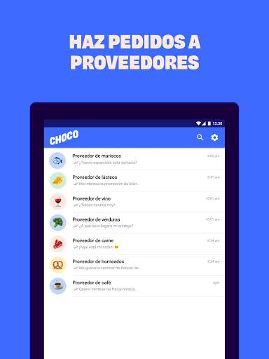 Choco - Pedidos fáciles screenshot 7