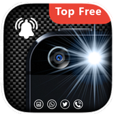 Flashlight On Call &amp; SMS Alerts icon
