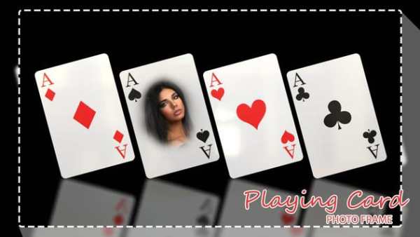 Transparent Playing Card Photo Frames screenshot 1